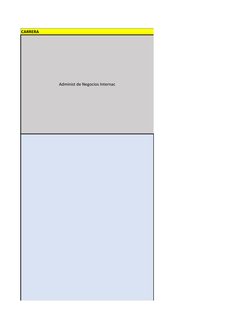 CARRERA
Administ de Negocios Internac
