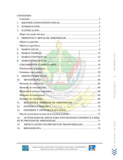 Departamento de Educación Tecnológica e Informática - INSTEQUINA 
¡Aportamos para la Certificación de la Institución!
