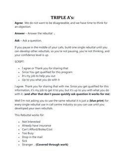 Final Expense Call Script by Cody Askins | PDF
