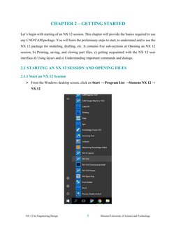 NX 12 User Guide: Getting Started | PDF | Icon (Computing) | Window ...