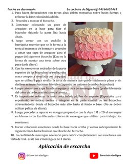 Inicios en decoración                                                La cocinita de Digna tlf: 04166620445