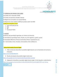 Lineamientos Portafolio Docente 2024 | PDF | Evaluación | Plan de estudios