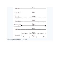 Engineering Drawing Lined Layout.pdf Types of Lines in Engineering Drawing | PDF | Technical Drawing | Drawing
