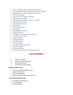 • Notes - Deploying Infrastructure with Terraform 
• Understanding Attributes and Output Values in Terraform 
• Referencing C