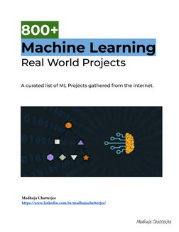 800+ Machine Learning Project Ideas | PDF | Machine Learning | Time Series