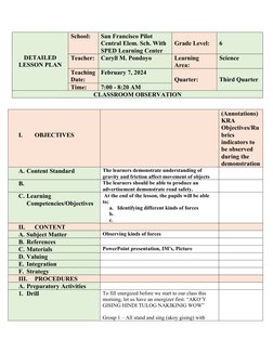 Universal Forces in Motion Lesson Plan | PDF | Force | Atomic Nucleus