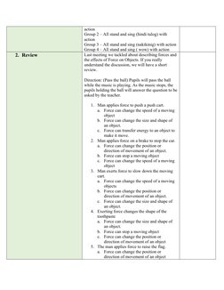 Universal Forces in Motion Lesson Plan | PDF | Force | Atomic Nucleus