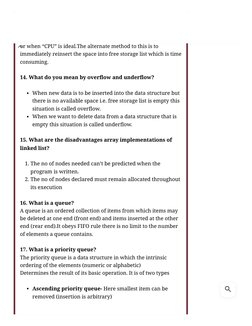 Data Structures Lab Viva Questions | PDF