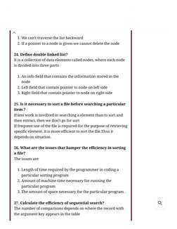 Data Structures Lab Viva Questions | PDF