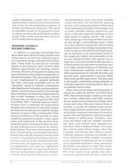 Culturally Responsive Teaching Geneva Gay | PDF