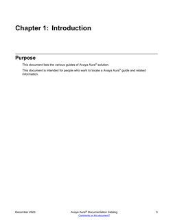 Avaya Aura Documentation Catalog 10 2 X Dec2023 | PDF | Session ...