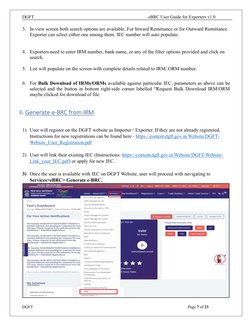 eBRC Generation Guide for Exporters | PDF | Economies | Business