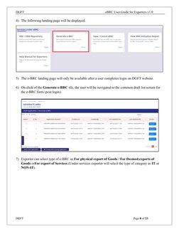eBRC Generation Guide for Exporters | PDF | Economies | Business