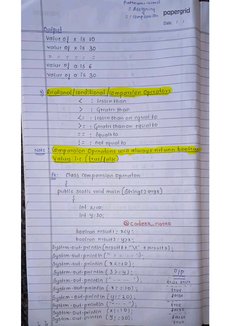 java handwritten notes | pdf Images High Quality Grahic Java Handwritten Notes | PDF