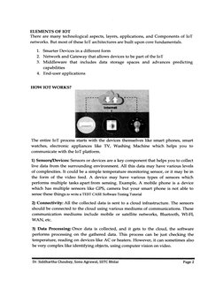 IoT Course Notes for B.Tech Students | PDF | Internet Of Things | Actuator