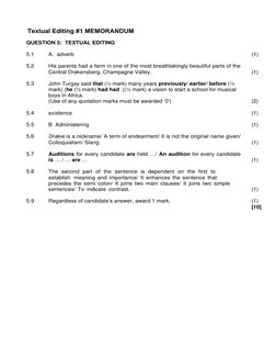 Grade 12 Textual Editing Guide | PDF | Bracket | Question