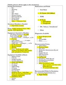 Code Blue Simulation Pdf Code Blue Simulation for Nursing Students | PDF | Cardiopulmonary ...