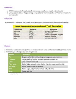 SS1 Chemistry First Term Scheme | PDF | Mole (Unit) | Chemistry