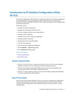 PI Interface Configuration Utility (PI ICU) 1.5.1 User Guide | PDF ...