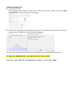 ETAP 21.0.2 Installation Guide | PDF
