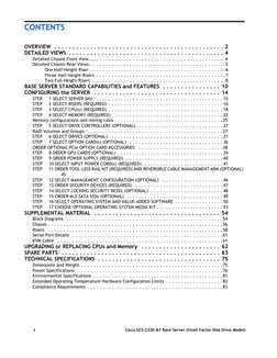 c220m7 Specsheet | PDF | Solid State Drive | Computing
