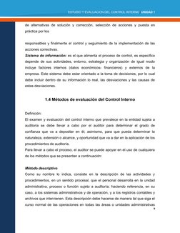 Estudio y Evaluación del Control Interno | PDF | Auditoría | Bancos