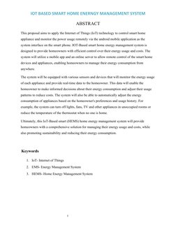 IoT-Based Smart Home Energy Management | PDF | Internet Of Things ...