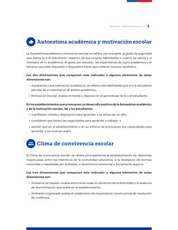 Indicadores IDPS Simce 2023 | PDF | Aprendizaje | Cuestionario