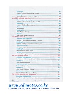 Primary 7 Notes.pdf Grade 7 English CBC Notes PDF | PDF