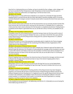 How the Ecu is behaving that we are Testing. we have to provide the Over voltages, under voltages and 
we have to provide the