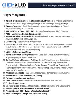 Example Of Process Engineer Training Program Process Design Engineering Course Details | PDF | Valve | Mechanical ...
