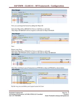 SAP EWM RF Framework Configuration Guide | PDF | Computing | Software