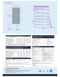 Adani Topcon Solar Panel Datasheet | PDF | Electrical Engineering ...