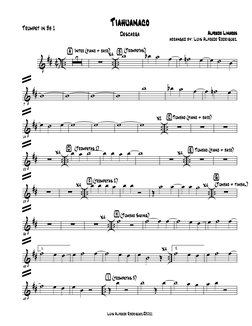 & ## C ..
.. ..
ÿ Intro (piano + bajo)X4
∑
Ÿ (Trompetas)
w
œb
˙
œ
œ ˙n
œ
œ ˙
œ
& ##
7
w
w
7ı
w
w
w
œb
˙
œ
œ ˙n
œ
& ##
.. ..
1