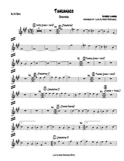 & ### C ..
.. ..
ÿ Intro (piano + bajo) X4
∑
Ÿ (Trompetas)
w
œn
˙
œ
œ ˙n
œ
œ ˙
œ
& ###
7
w
w
7
w
ı
w
w
œn
˙
œ
œ ˙n
œ
& ###
..