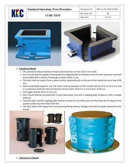 Concrete Cube Test Procedure Guide | PDF | Concrete | Sheet Metal
