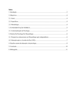 Índice
1. Introdução.........................................................................................................