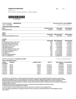 ROMINA PAOLA BERSHADSKY
VIDT 2069  5  A  
001425  CIUDAD AUTONOMA BUENOS AI - CAPITAL FEDERAL