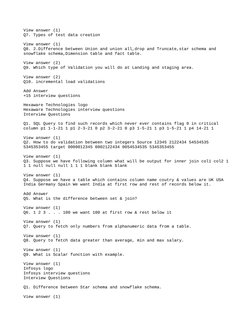 ETL Testing SQL Interview Questions | PDF | Sql | Table (Database)