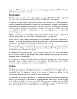 time, and SAP customers can rely on the contractually guaranteed availability of cloud 
applications running in the data cent