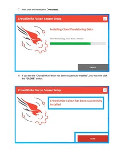 CrowdStrike Agent Installation Guide | PDF | Business | Computers