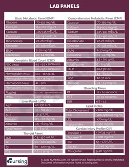 Panel Count Essential Lab Panels Overview | PDF | Medical Specialties | Blood