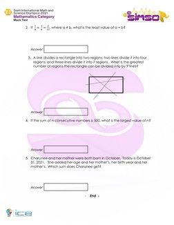 Primary 5 Math Exam Questions and Answers | PDF | Mathematics