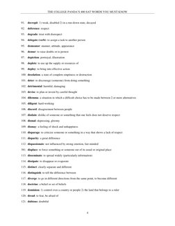 College Panda's Essential SAT Vocabulary | PDF | Experience | Feeling