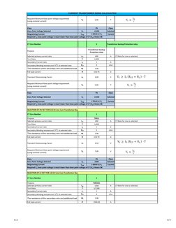 Current Transformer Sizing Guide | PDF | Transformer | Electrical ...