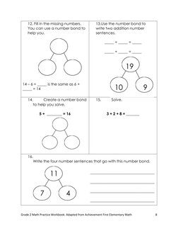 Grade 2 Math Practice Workbook: Adapted from Achievement First Elementary Math