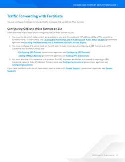 Zscaler and Fortinet Deployment Guide | PDF | Security | Computer Security