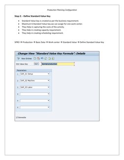 SAP PP Configuration Steps Guide | PDF | Computing