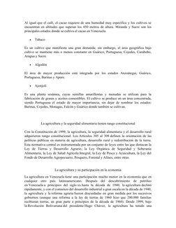 Rubros Agrícolas en Venezuela | PDF | Venezuela | Agricultura
