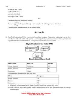 Page 7	
Sample Paper 3	
Computer Science Class 12
Install NODIA App to See the Solutions.
Click Here To Install (https://qrbo
